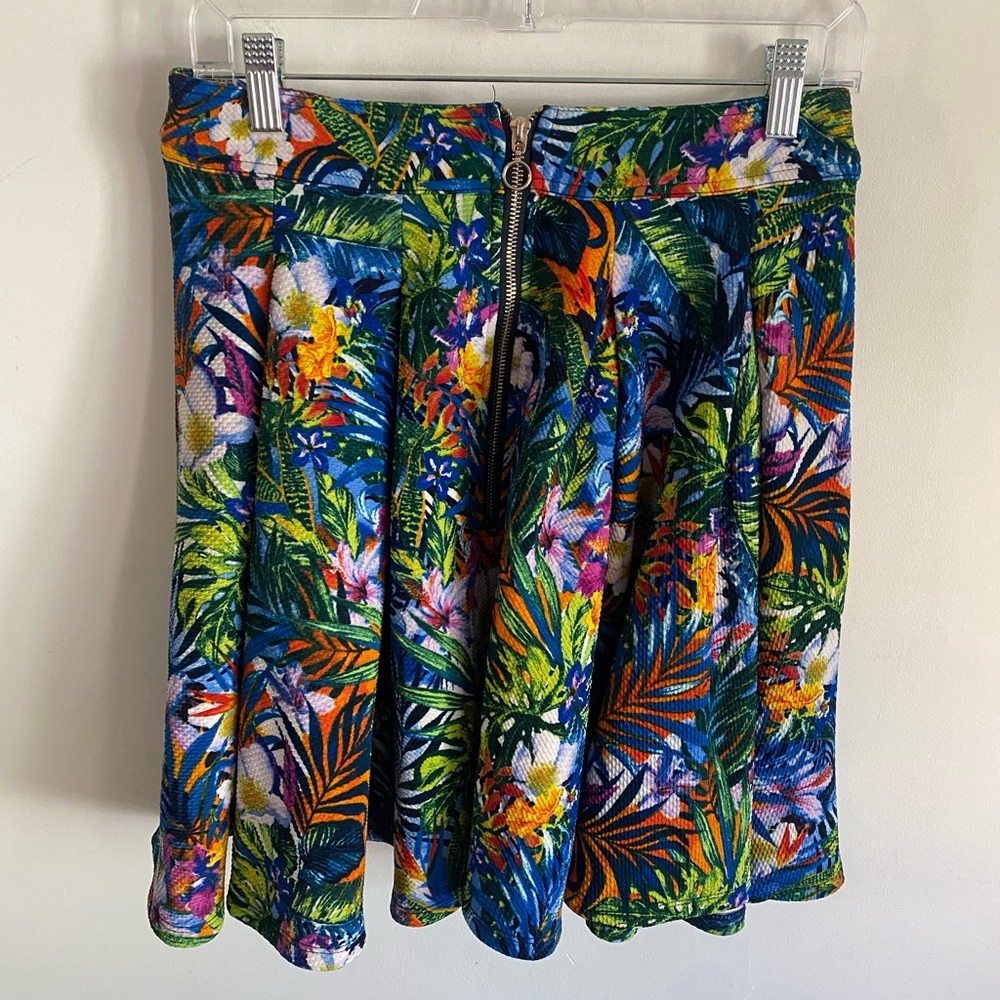 Marilyn Monroe Colorful Tropical Circle Skirt‎ Tiki Pinup Maximalism